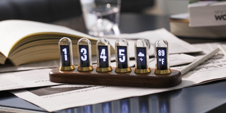 Nextube: A Retro Nixie Clock, the Contemporary Addition in Your Home