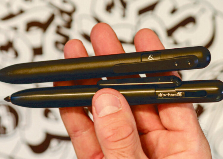 The World’s First Titanium Bolt Action Marker Pen Introduced By SoulBuilt MARKSMITH®